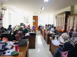Khazanah Arsip Sekretariat Berupa Dokumentasi (Foto) Tahun 2020 tentang Rapat Internal