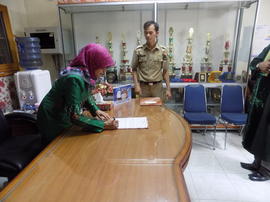Foto Kegiatan Pelantikan Fungsional Pranata Komputer di BKPSDM Kota Bukittinggi Agustus 2018