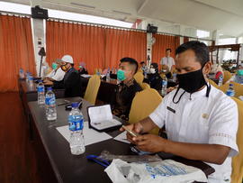 Khazanah Arsip Sekretariat Berupa Dokumentasi (Foto) Tahun 2020 tentang Bimtek Pengembangan Kompe...