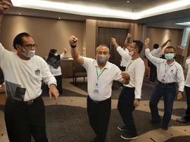 Khazanah Arsip Sekretariat Berupa Dokumentasi (Foto) Tahun 2021 tentang Peningkatan Kapasitas Pim...