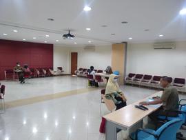 Khazanah Arsip Sekretariat Berupa Dokumentasi (Foto) Tahun 2020 tentang Pindah Masuk (Ujian)