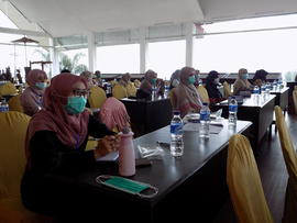 Khazanah Arsip Sekretariat Berupa Dokumentasi (Foto) Tahun 2020 tentang Bimtek Pengembangan Kompe...