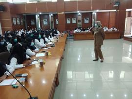 Khazanah Arsip Sekretariat Berupa Dokumentasi (Foto) Tahun 2020 tentang Pembekalan CPNS