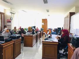 Khazanah Arsip Sekretariat Berupa Dokumentasi (Foto) Tahun 2020 tentang Rapat Internal