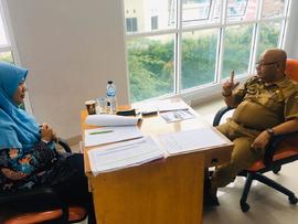 Khazanah Arsip Sekretariat Berupa Dokumentasi (Foto) Tahun 2019 tentang Seleksi Terbuka JPT Bulan...