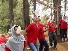 Family Gathering Pegawai Badan Pengembangan dan Sumber Daya Manusia Tahun 2017