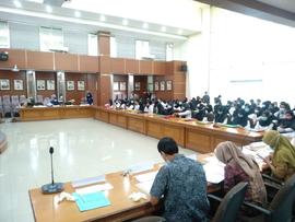 Khazanah Arsip Sekretariat Berupa Dokumentasi (Foto) Tahun 2020 tentang Asistensi Pemberkasan NIP...