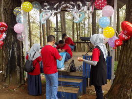 Family Gathering Pegawai Badan Pengembangan dan Sumber Daya Manusia Tahun 2017