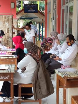 Khazanah Arsip Sekretariat Berupa Dokumentasi (Foto) Tahun 2020 tentang RSUD (Psikotes)