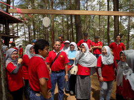 Family Gathering Pegawai Badan Pengembangan dan Sumber Daya Manusia Tahun 2017