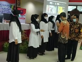 Khazanah Arsip Sekretariat Berupa Dokumentasi (Foto) Tahun 2021 tentang Latsar Bidan PTT