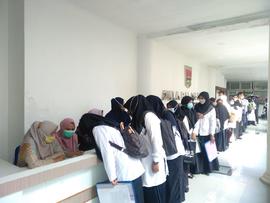 Khazanah Arsip Sekretariat Berupa Dokumentasi (Foto) Tahun 2020 tentang Asistensi Pemberkasan NIP...