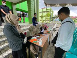 Khazanah Arsip Sekretariat Berupa Dokumentasi (Foto) Tahun 2021 tentang CPNS (SKB Tanggal 1-2 Des...