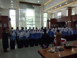 Khazanah Arsip Sekretariat Berupa Dokumentasi (Foto) Tahun 2020 tentang Sumpah Jabatan