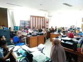 Khazanah Arsip Sekretariat Berupa Dokumentasi (Foto) Tahun 2020 tentang Rapat Internal