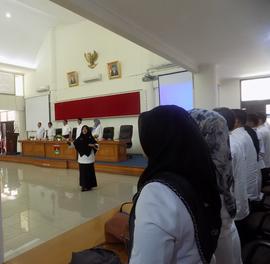 Foto Kegiatan Kenaikan Pangkat ASN Kota Bukittinggi Periode Oktober 2018