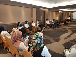 Khazanah Arsip Sekretariat Berupa Dokumentasi (Foto) Tahun 2021 tentang Peningkatan Kapasitas Pim...