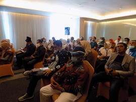 Khazanah Arsip Sekretariat Berupa Dokumentasi (Foto) Tahun 2021 tentang Peningkatan Kapasitas Pim...