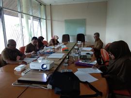 Khazanah Arsip Sekretariat Berupa Dokumentasi (Foto) Tahun 2019 tentang Rapat Pembahasan Pindah t...