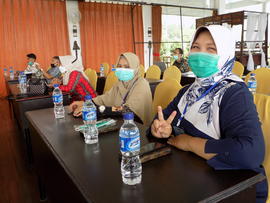 Khazanah Arsip Sekretariat Berupa Dokumentasi (Foto) Tahun 2020 tentang Bimtek Pengembangan Kompe...