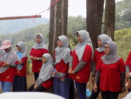 Family Gathering Pegawai Badan Pengembangan dan Sumber Daya Manusia Tahun 2017