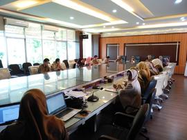 Khazanah Arsip Sekretariat Berupa Dokumentasi (Foto) Tahun 2020 tentang Rapat Internal tanggal 13...