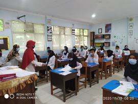 Khazanah Arsip Sekretariat Berupa Dokumentasi (Foto) Tahun 2020 tentang RSUD (Rapat Rekrutmen)