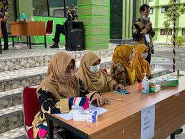 Khazanah Arsip Sekretariat Berupa Dokumentasi (Foto) Tahun 2021 tentang CPNS (SKB Tanggal 1-2 Des...