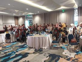 Khazanah Arsip Sekretariat Berupa Dokumentasi (Foto) Tahun 2021 tentang Pembekalan Purna Tugas