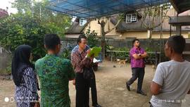 Peninjauan aset oleh BPK RI didampingi oleh Bidang Aset Badan Keuangan Pemko Bukittinggi