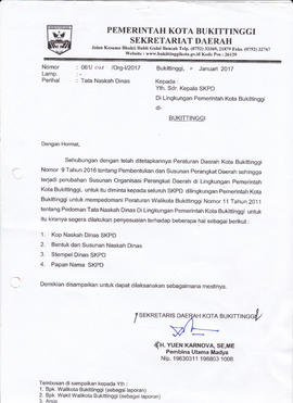 Tata Naskah Dinas