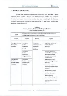 14. KEBIJAKAN DAN PROGRAM DISKAR