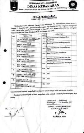 32. Surat Peringatan