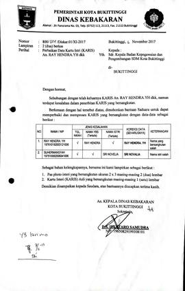 28. Perbaikan Data KARIS 