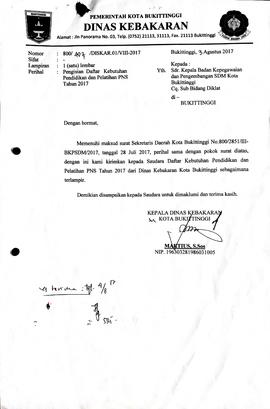 14. a. Pengisian Daftar Kebutuhan Pendidikan dan Pelatihan PNS Th. 2017