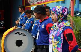 17. Suasana mendengarkan pembacaan doa