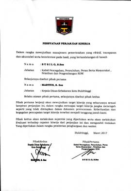 5. PERNYATAAN PERJANJIAN KINERJA KABID PENCEGAHAN