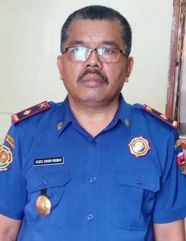 Sekretaris Dinas Kebakaran - Drs. Elvi Sahri, M. Si