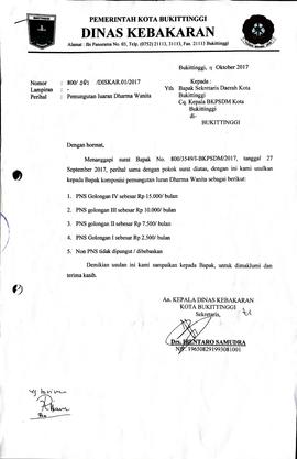22. Pemungutan Iuran Dharma Wanita
