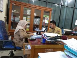 Khazanah Arsip konsultasi saudara M.Idris dengan Kabid Pencapil  Dinas  Dukcapil  dalam masalah k...