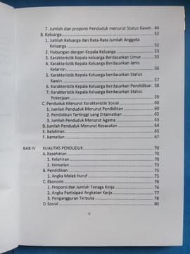 Khazanah arsip lembar kedua dari  Daftar Isi.
