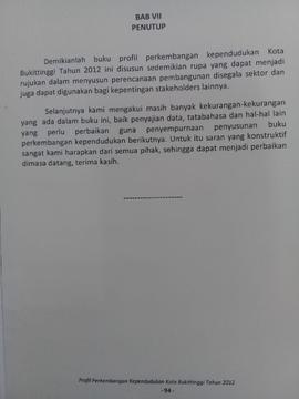 Khazanah  arsip   BAB VII,  PENUTUP.