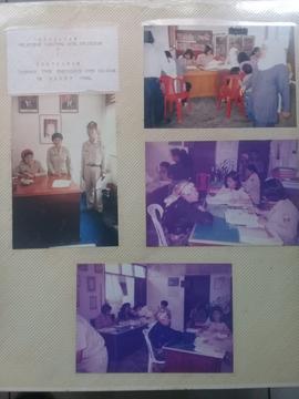 Khazanah Arsip foto kegiatan pelayanan Akte Kelahiran  pada Kelurahan Campago Ipuh Mandiangin Koto Selayan Tahun 1998