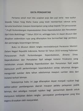 Khazanah arsip Kata Pengantar.
