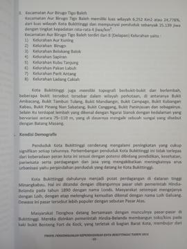 Khazanah arsip    halaman k-3 BAB II.Gambaran Umum Kota Bukittinggi/ Kondisi Demografis.
