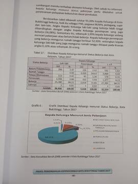 Khazanah arsip  halaman 30  dari BAB III,Tabel 17 : Distribusi Kepala Keluarga menurut Status Bek...