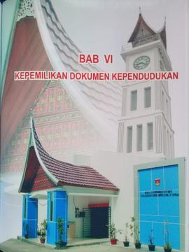 Khazanah arsip   Cover BAB VI. Kepemilikan Dokumen Kependudukan.