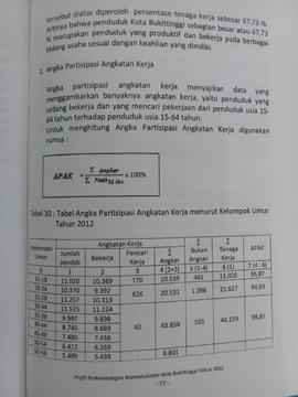 Khazanah arsip   halaman  7  dari  BAB IV. Angka Partisipasi Angkatan Kerja.