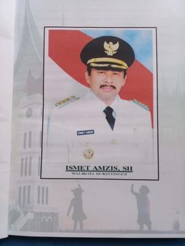 Khazanah arsip Foto Walikota  Bukittinggi, Bapak H.Ismet Amzis, SH.