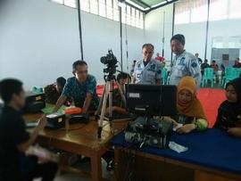 Perekaman KTP el ke Warga Napi di Lembaga Pemasyarakatan ( Lapas ) Kls II a Biaro Kabupaten Agam.
